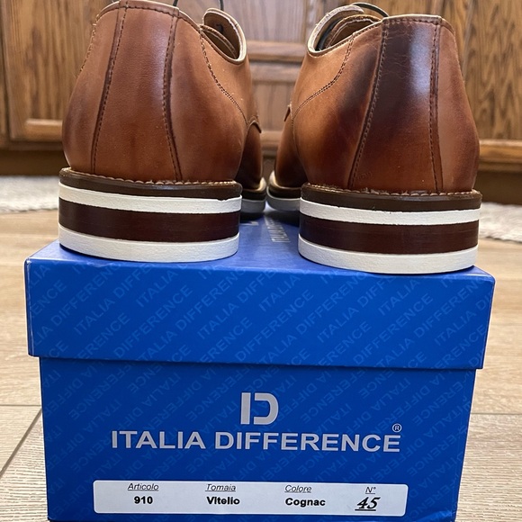NEW Italia Difference Leather Oxford Shoes - Picture 11 of 13